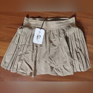 ZYIA Khaki Topspin Skirt